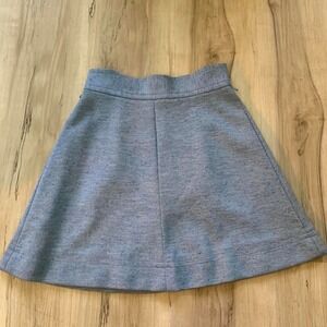 Vintage 1960s light blue mini skirt with pleats sz XS